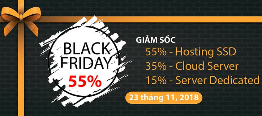 Chương trình Black Friday 2018