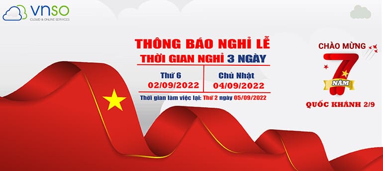 Thông Báo Lịch Nghỉ Lễ Quốc Khánh 02/09/2022