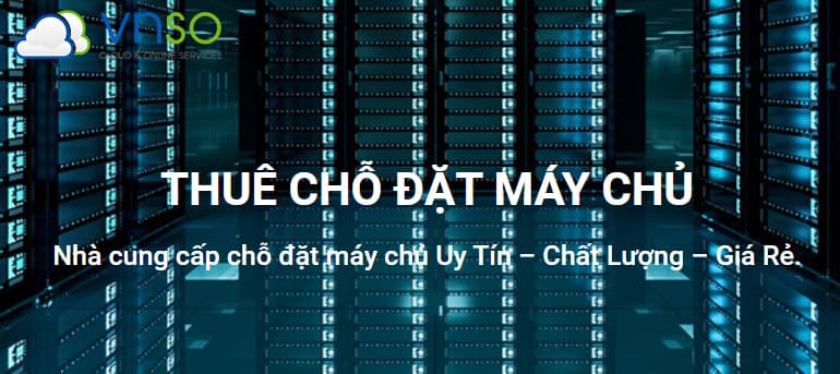 BẢNG GIÁ DỊCH VỤ CHO THUÊ CHỖ ĐẶT MÁY CHỦ