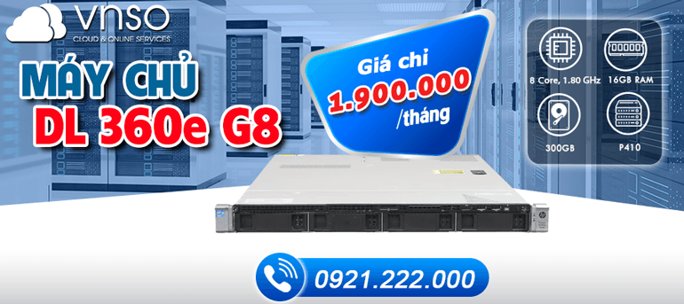Chương trình “Mỗi Tuần 1 Server” – ProLiant DL360e G8″”