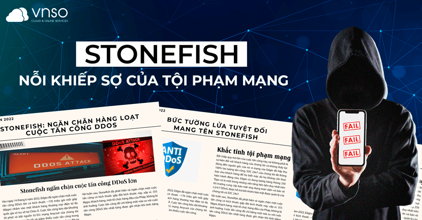 Stonefish Anti DDoS – Nỗi Khiếp Sợ Của Tội Phạm Mạng