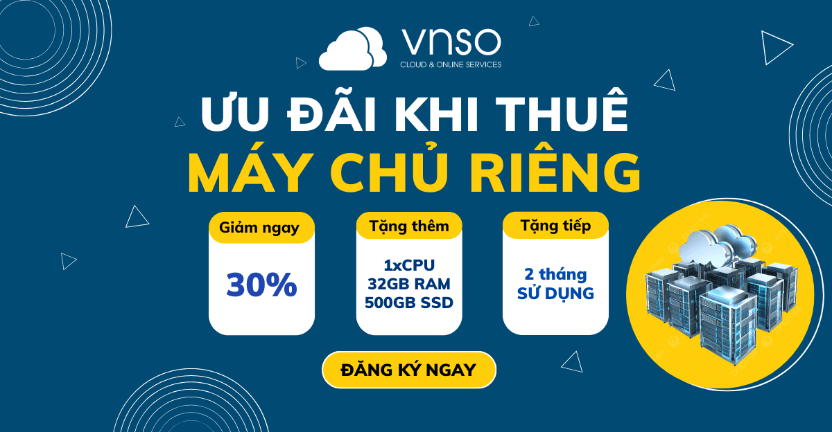 Siêu Khuyến Mãi Thuê Máy Chủ – Hiệu Suất Cao, Giá Rẻ Bất Ngờ