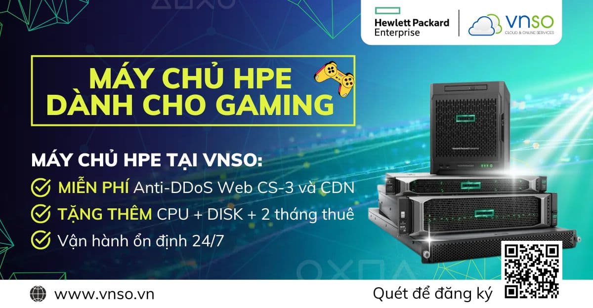 Máy Chủ HPE Dành Cho Gaming – Tốc Độ Nhanh Và Ổn Định