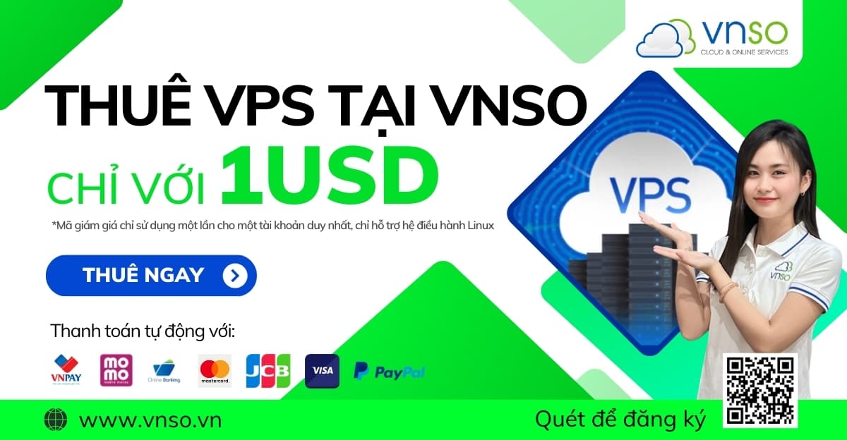 Giá Thuê VPS chỉ có 1 USD!