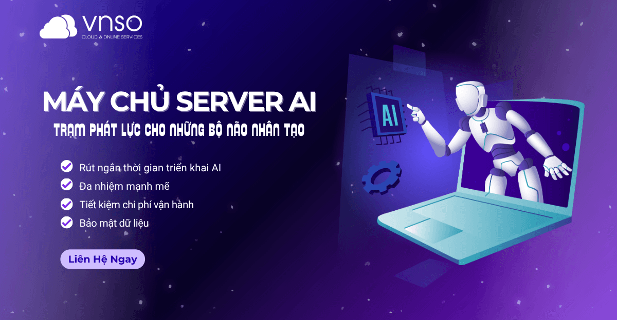 Máy chủ Server AI – Trạm phát lực cho những bộ não nhân tạo