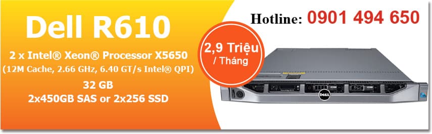 Thuê máy chủ tặng máy chủ