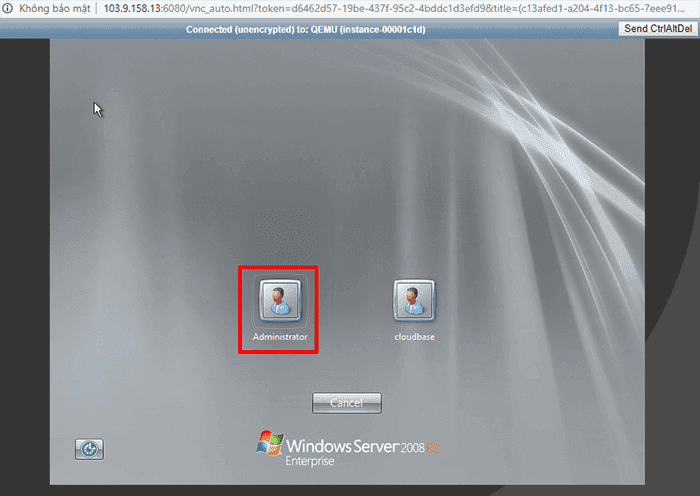 Hướng dẫn cài đặt ban đầu VPS cài Window trên VNSO
