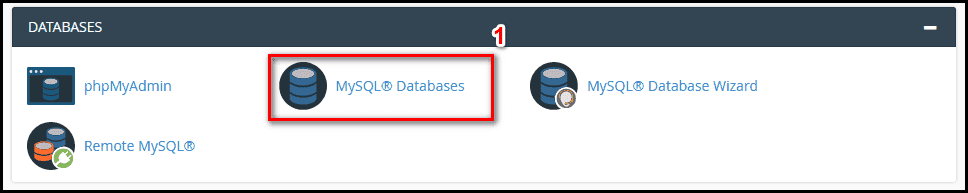 Hương dẫn sử dụng MySQL trên hosting Cpanel Hướng dẫn sử dụng MySQL trên hosting Cpanel nhanh chóng