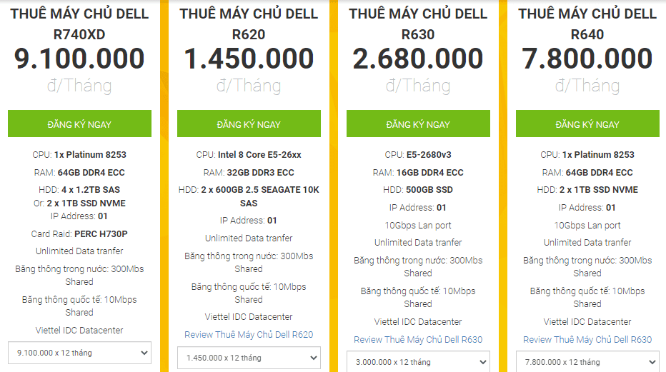 SERVER GIÁ RẺ MUA Ở ĐÂU GIÁ MỚI NHẤT 09/2022